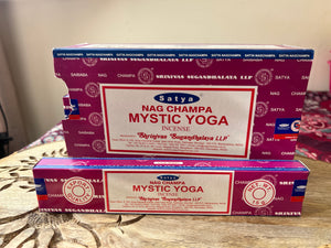 SATYA Mystic Yoga Incense sticks 15g